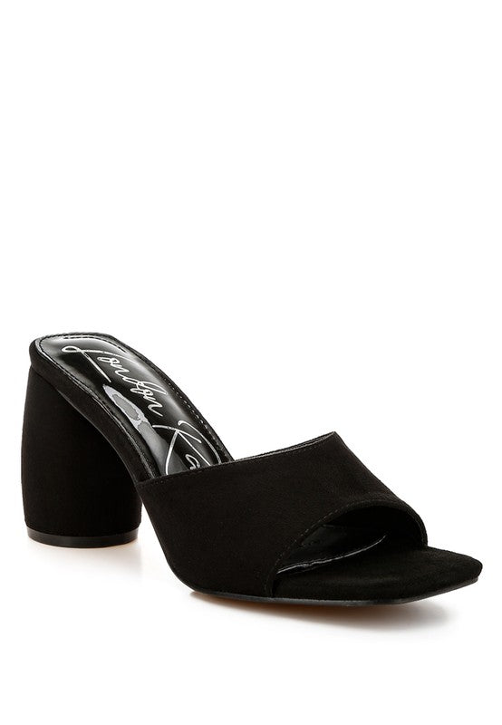 Women’s Bumblin Round Heel Micro Suede Sandals | Zarnesh