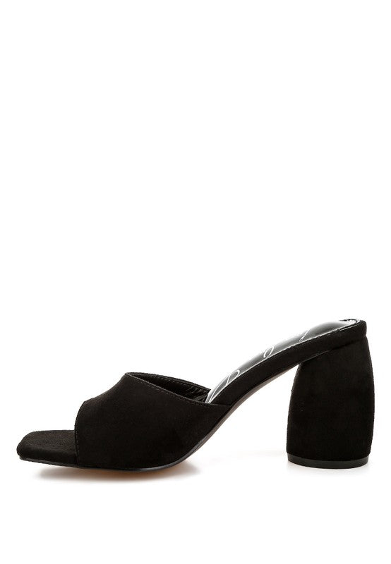 Women’s Bumblin Round Heel Micro Suede Sandals | Zarnesh