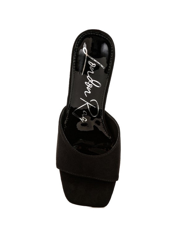Women’s Bumblin Round Heel Micro Suede Sandals | Zarnesh
