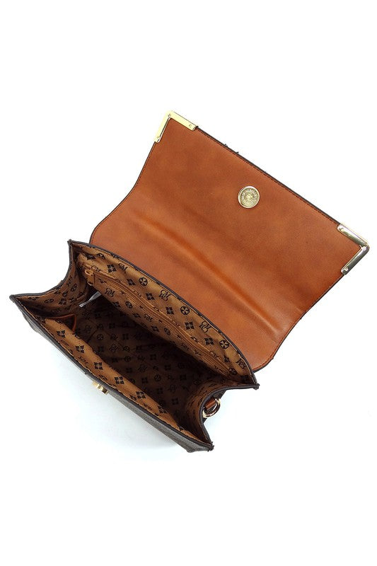 Women’s CM Monogram Top Handle Satchel Satchel Handbag | Zarnesh