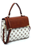 Women’s CM Monogram Top Handle Satchel Satchel Handbag | Zarnesh