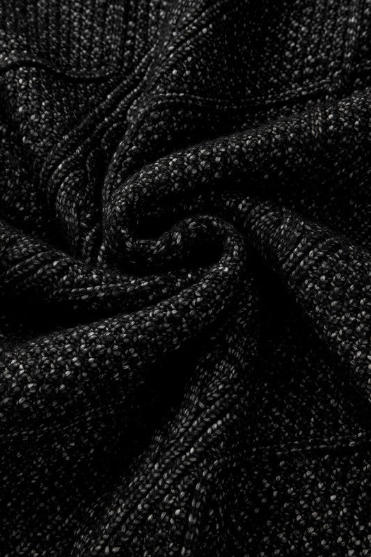 Women’s Cable Knit Drop Shoulder Oversized Sweater Dress | Zarnesh