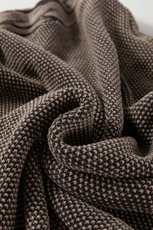 Women’s Cable Knit Long Sleeve Textured Pullover Sweater | Zarnesh