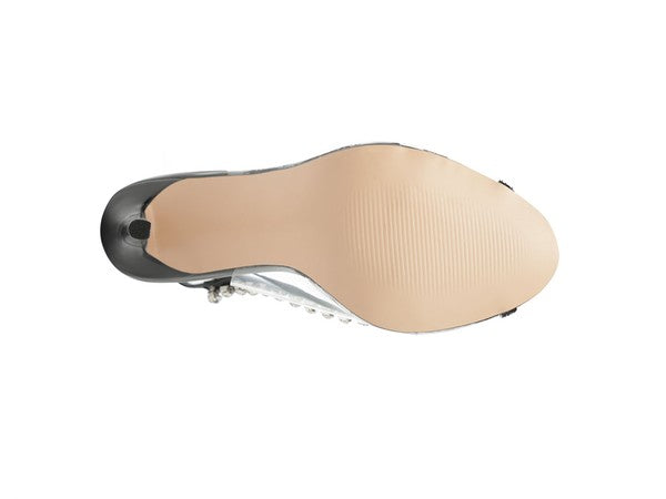 Women's Camarine Clear Stiletto Sling-back | Zarnesh