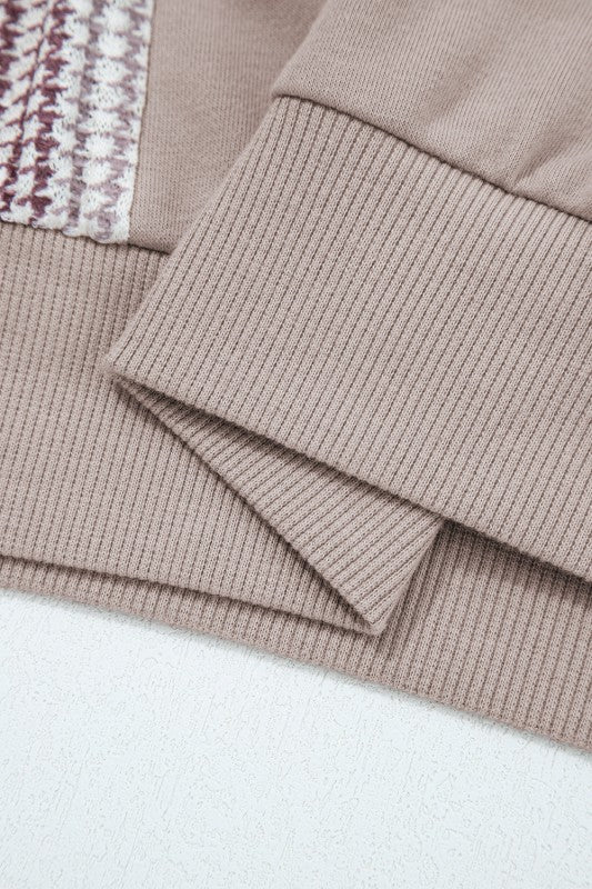 Women’s Casual Patchwork Colorblock Long Sleeve Hoodie | Zarnesh