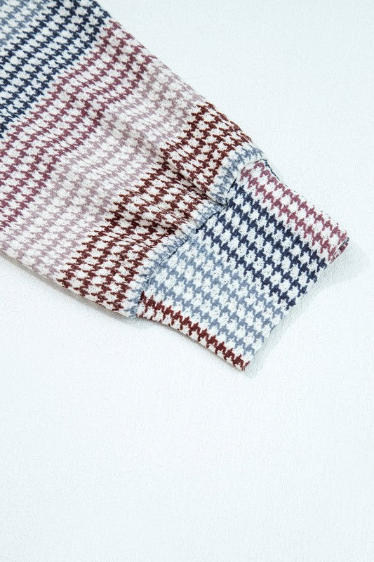 Women’s Casual Patchwork Colorblock Long Sleeve Hoodie | Zarnesh