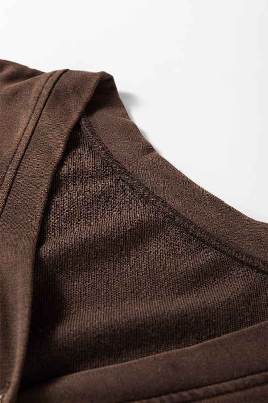 Women’s Casual Solid V-Neck Button Front Cardigan | Zarnesh