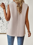 Women’s Casual Tailored Sleeveless Blazer Vest Coat | Zarnesh