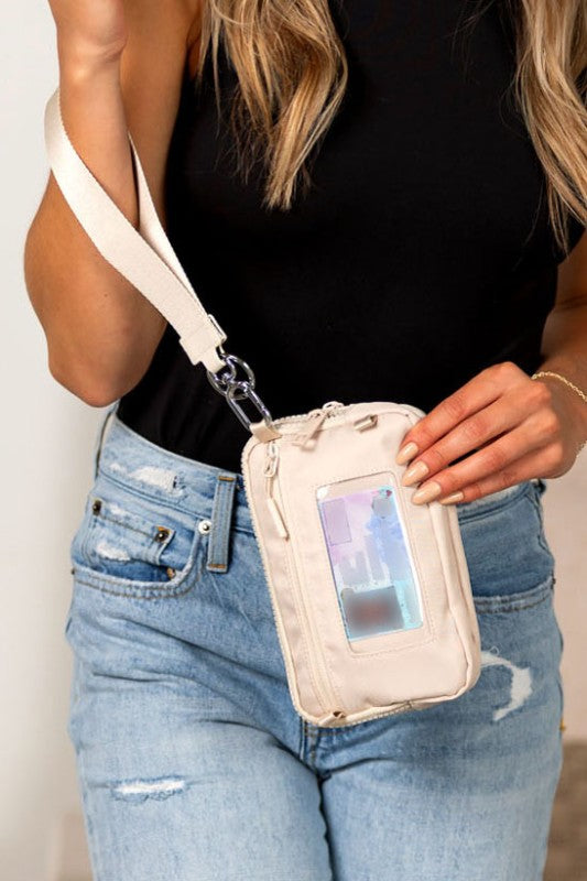 Women’s Checkered Sydney Oversize Convertible Crossbody Bag | Zarnesh