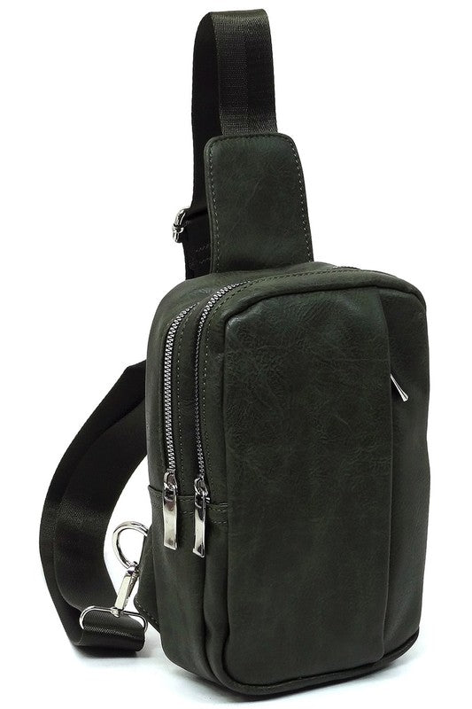 Women's Chest Sling Crossbody Bag Backpack | Zarnesh
