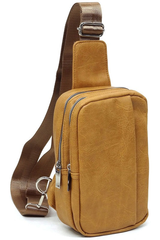 Women's Chest Sling Crossbody Bag Backpack | Zarnesh