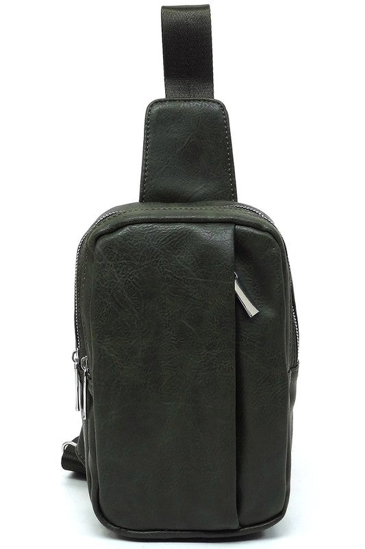Women's Chest Sling Crossbody Bag Backpack | Zarnesh