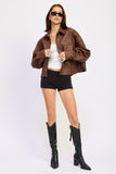 Women’s Chintz Textured Knit Crop Jacket | Zarnesh