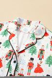 Women’s Christmas Trees & Nutcracker Short Sleeve Pajama Set | Zarnesh
