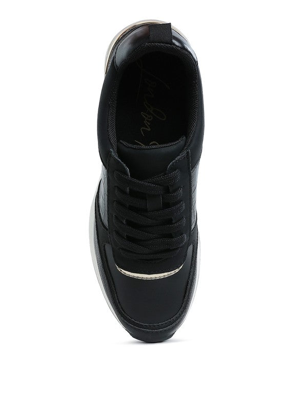 Women's Chunky Wedge Platform Heel Sneakers | Zarnesh