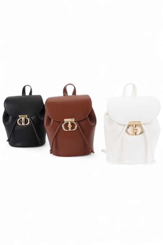 Women's Classic Faux Leather Fashion Backpack | Zarnesh