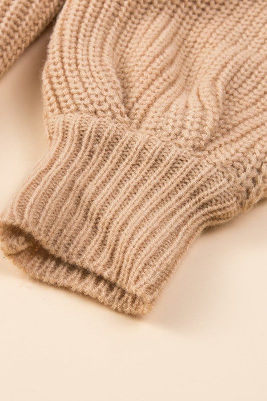 Women’s Colorblock Patchwork Pullover Round Neck Sweater | Zarnesh