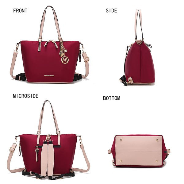 Women’s Convertible Backpack Tote Crossbody Bag | Zarnesh