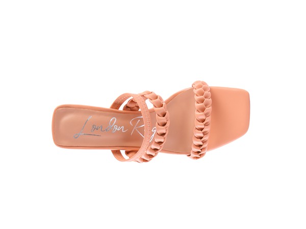 WOMEN'S ARNIE BRAIDED BLOCK HEELED SLIDER SANDALS | Zarnesh