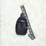 Mylah Crossbody Sling Vegan Leather Handbag - Zarnesh