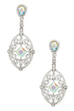 Women's  Crystal Statement Chandelier Earrings |  Zarnesh