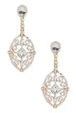 Women's  Crystal Statement Chandelier Earrings |  Zarnesh