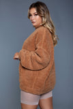 Women’s Daphne Borg Sherpa Fuzzy Zip Up Sherpa Jacket | Zarnesh