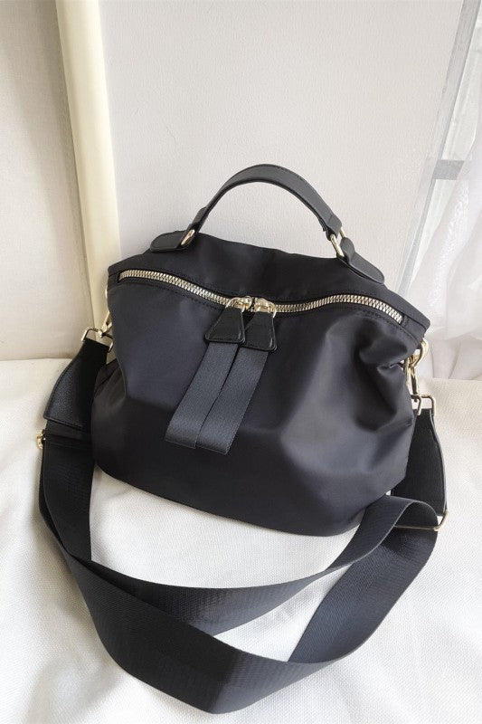 Women’s Demi Nylon Wide Strap Hobo Crossbody Bag | Zarnesh