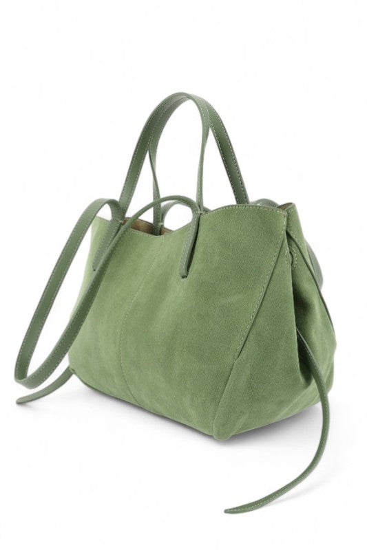 Women's Designer Faux Suede Multi Strap Tote Bag | Zarnesh