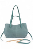 Women's Designer Faux Suede Multi Strap Tote Bag | Zarnesh