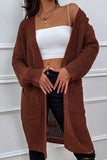 Women’s Dual Pocket Drop Shoulder Duster Cardigan | Zarnesh