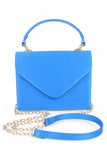 Women's Envelope Style Satin Crossbody Top Handle Bag | Zarnesh