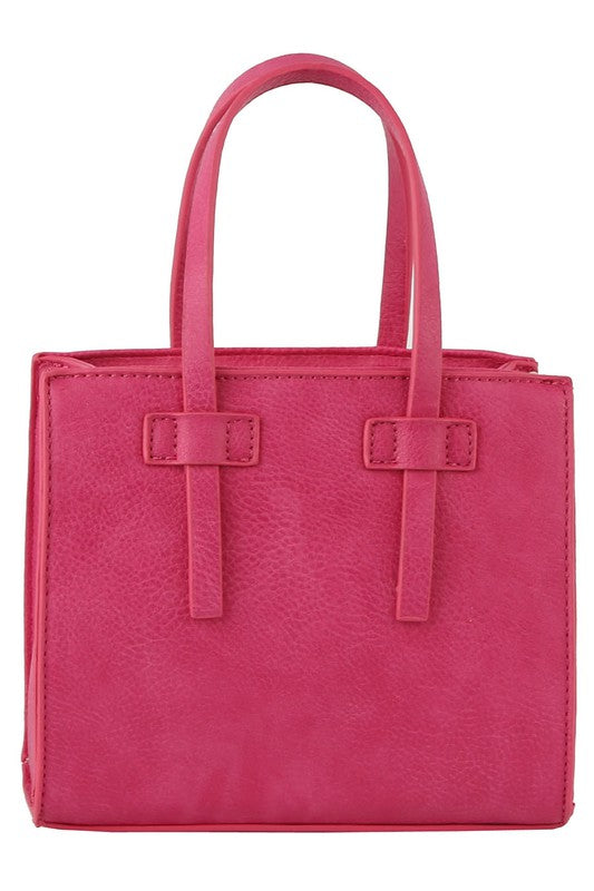 Women’s Fashion Boxy Satchel Top Handle Tote Bag | Zarnesh