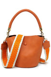 Women's Fashion Bucket Bag Guitar Strap Crossbody | Zarnesh