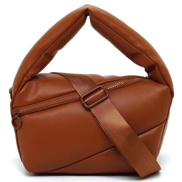 Women's Fashion Puffy Tote Crossbody Bag | Zarnesh