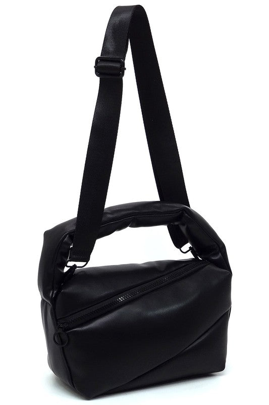 Women's Fashion Puffy Tote Crossbody Bag | Zarnesh