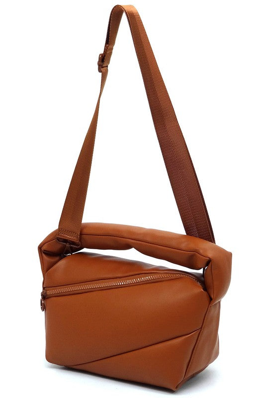 Women's Fashion Puffy Tote Crossbody Bag | Zarnesh
