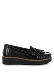 Women Strelka Tassel Detail Flatform Loafers Zarnesh 
