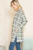 Women’s Floral Print V-Neck Sweater Tunic | Zarnesh