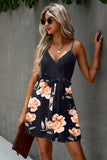 Women’s Floral Spaghetti Strap Tie Waist Cami Sundress | Zarnesh