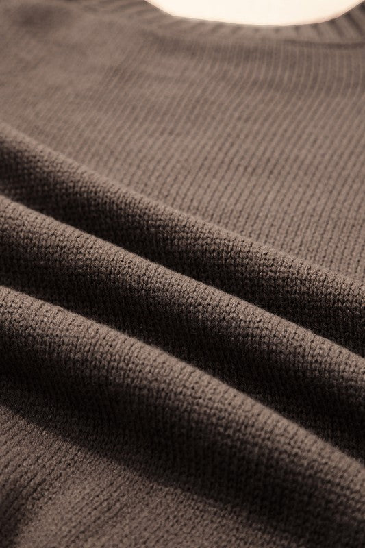 Women’s Geometric Knit Western Patterned Crew Neck Sweater | Zarnesh