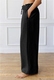 Women's Greta Elastic High Waist Drawstring Sweatpants | Zarnesh