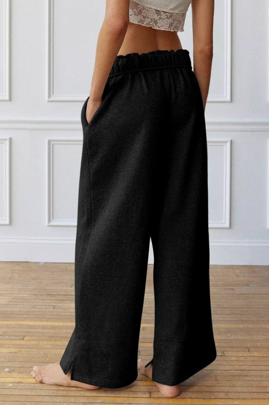 Women's Greta Elastic High Waist Drawstring Sweatpants | Zarnesh