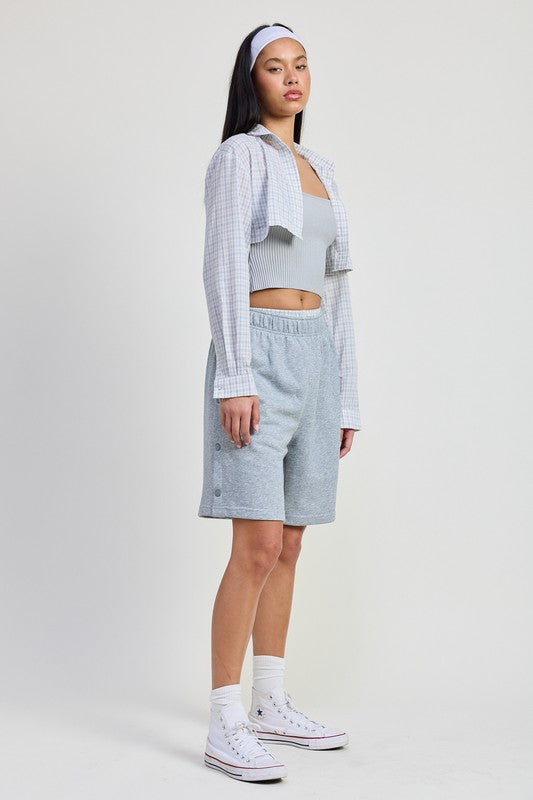 Women’s Casual Elastic Waistband Shorts | Zarnesh