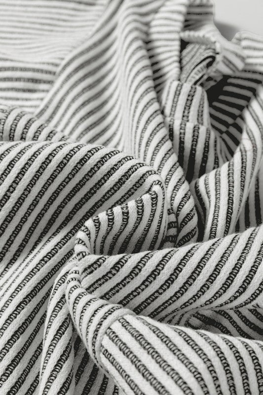 Women’s Ribbed Knit Crewneck Long Lantern Sleeve Top | Zarnesh