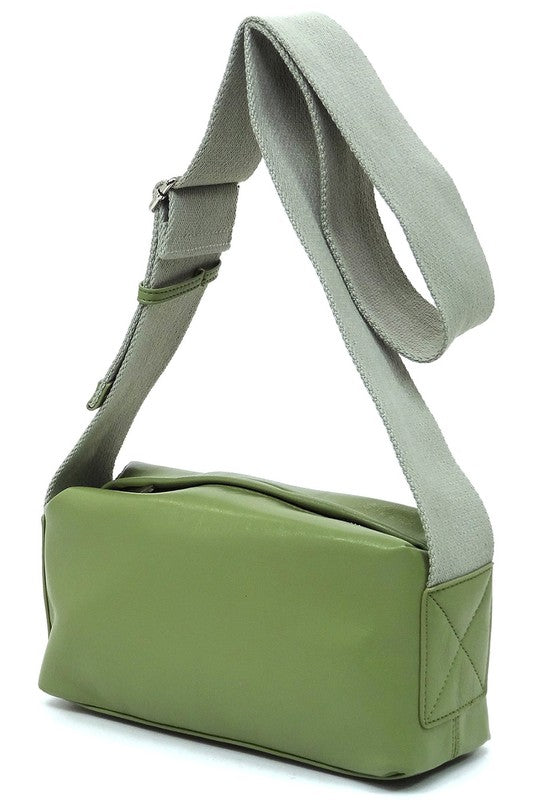 Women's Guitar Strap Shoulder Bag Boxy Crossbody Bag | Zarnesh
