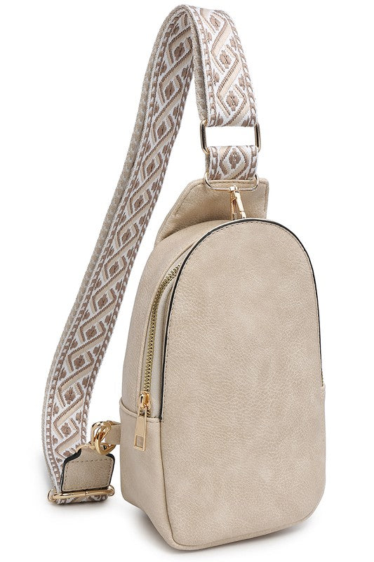 Women's Guitar Strap Sling Bag Mini Backpack | Zarnesh
