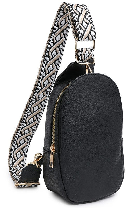 Women's Guitar Strap Sling Bag Mini Backpack | Zarnesh

