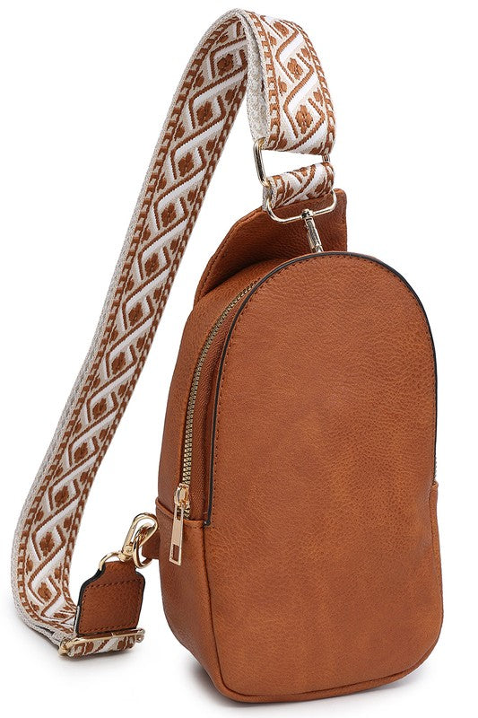 Women's Guitar Strap Sling Bag Mini Backpack | Zarnesh
