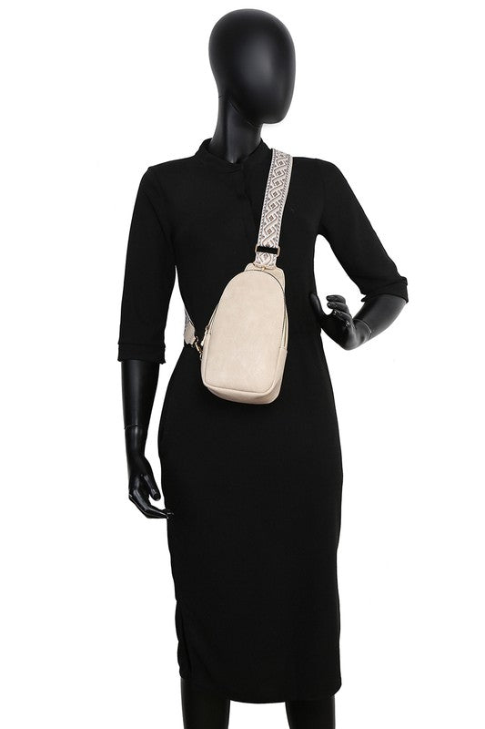 Women's Guitar Strap Sling Bag Mini Backpack | Zarnesh
